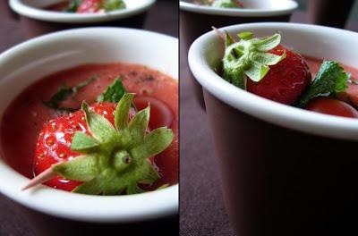 L'idée du week-end : velours de fraises à la tomate