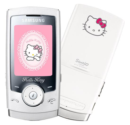 Samsung U600 kawaï avec Hello Kitty