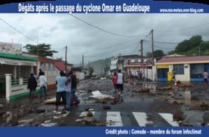 Cyclone/Ouragan Omar : Dégâts (Porto Rico, Îles Vierges, Antilles)