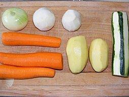 Soupe aux légumes variés.