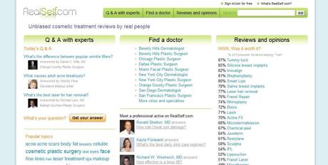 realselfcom RealSelf.com : un réseau social sur la chirurgie plastique