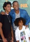 Will Smith et ses fils Trey et Jaden