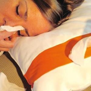 Coussin distributeur de mouchoirs en action