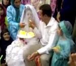 vidéo mariage iran baffe claque mariée