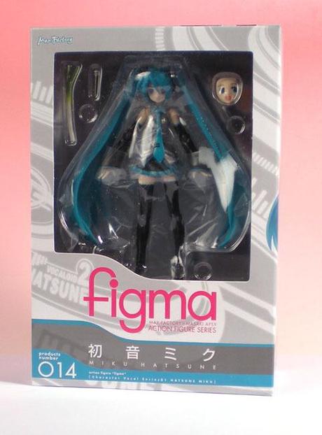 packaging, hatsune miku figma GSC et Max Factory nous offre un bel exemple de packaging avec cette Figma de hatsune Miku