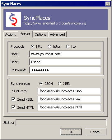 syncplaces_server Prenez en charge la synchronisation de vos marque-pages