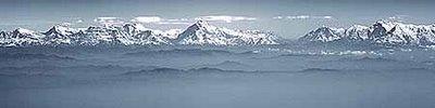 l'air dans l'Himalaya