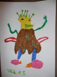 Jules dessine Crocktou