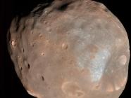 Phobos vue depuis Mars
