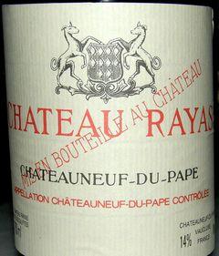 Rayas 2003 (Châteauneuf Pape) Rouge