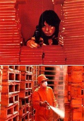 Rouge est sa couleur