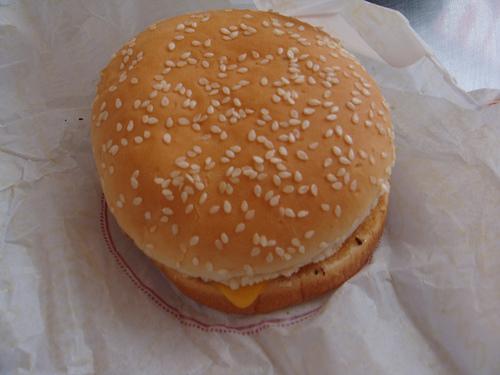 Le Double Cheesburger de Burger King