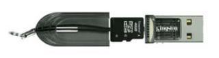 Kit microSDHC 4 Go + Lecteur USB Kingston