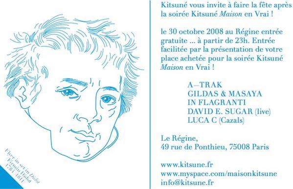 30.10 : Kitsuné Maison Party @ Regine's Club Paris