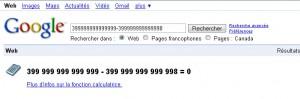 Google ne sait pas compter...