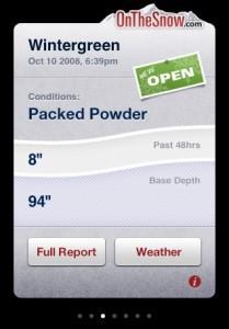 neige En attendant la neige.