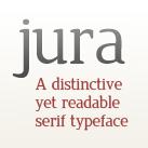 Jura Typeface Thumbnail