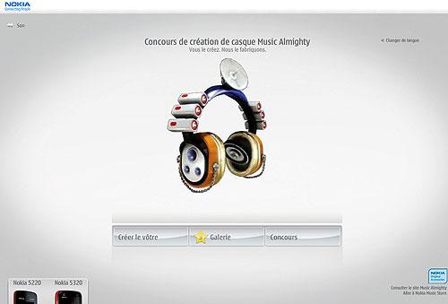 Concours de design de casque pour Nokia...