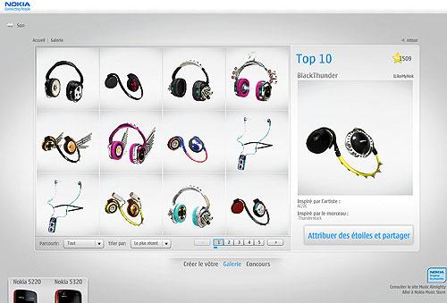 Concours de design de casque pour Nokia...