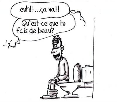le toilette parlant