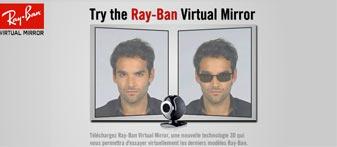 Ray Ban : Essayer vos Ray Ban en ligne avec Virtual mirror