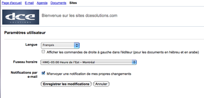 google-sites Google Sites est maintenant disponible en français 