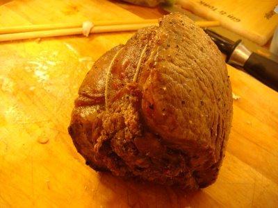 Roti de boeuf poché...vraiment? Un vrai délice, facon viande froide ou asiatique!