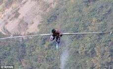 funambule en mauvaise posture