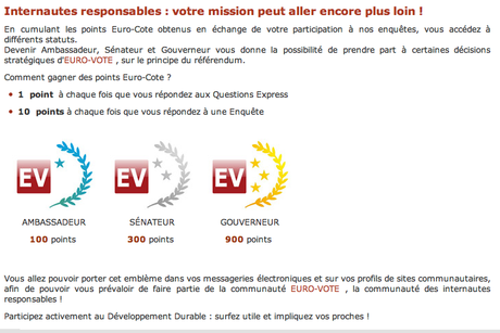 Euro Vote: quand l’opinion se transforme en don