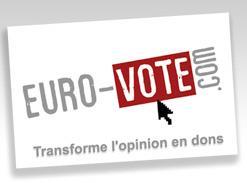 Euro Vote: quand l’opinion se transforme en don