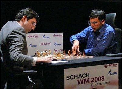 Le championnat du monde d'échecs 2008