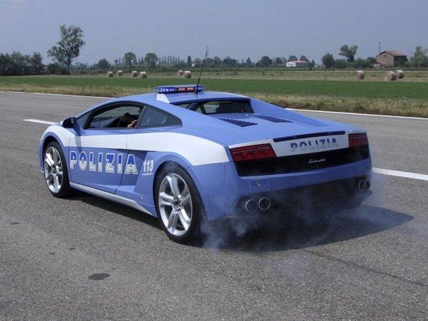 Une Lamborghini Gallardo pour la police italienne