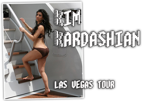 Kim Kardashian à Las Vegas …