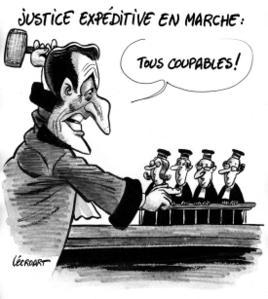 Sarkozy et l'engorgement des tribunaux