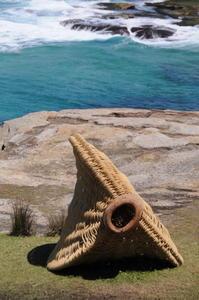 Sculpture by the sea.