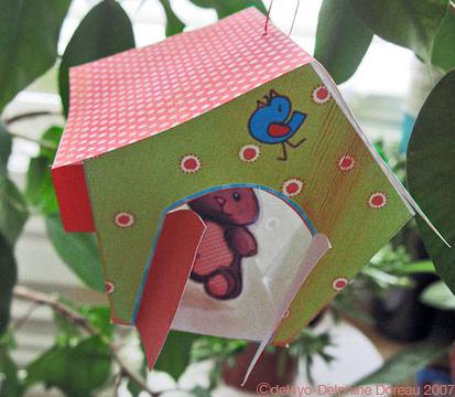 Papertoys cutes et illustrations kawaïs chez Del4yo