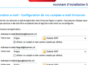 L'assistant E-mail Swisscom