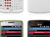Samsung C6620 smartphone clavier sous Windows Mobile