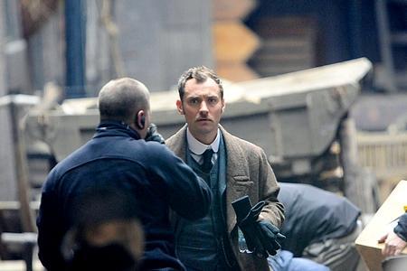 Sherlock Holmes : nouveaux clichés du tournage !