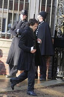 Sherlock Holmes : nouveaux clichés du tournage !