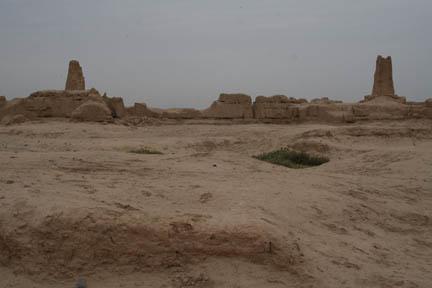 Les ruines de Gaochang