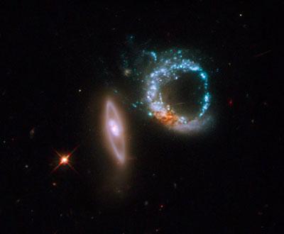 Galaxies en interaction Arp 147