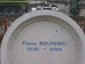 Pierre Bourdieu au Père Lachaise