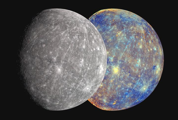 Nouveaux détails Mercure suite deuxième survol sonde Messenger