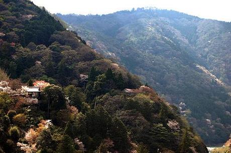 Magnifique vue depuis les jardins de la villa Okochi Sanso