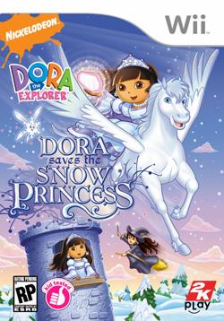 Dora sauve la Princesse des Neiges sur Wii