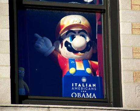 Mario vote Obama !