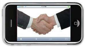 HandShake : la carte de visite numérique sur iPhone.