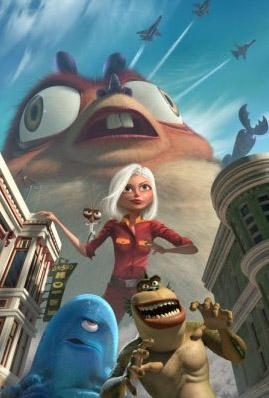 Pixar - Monsters vs Aliens : le trailer