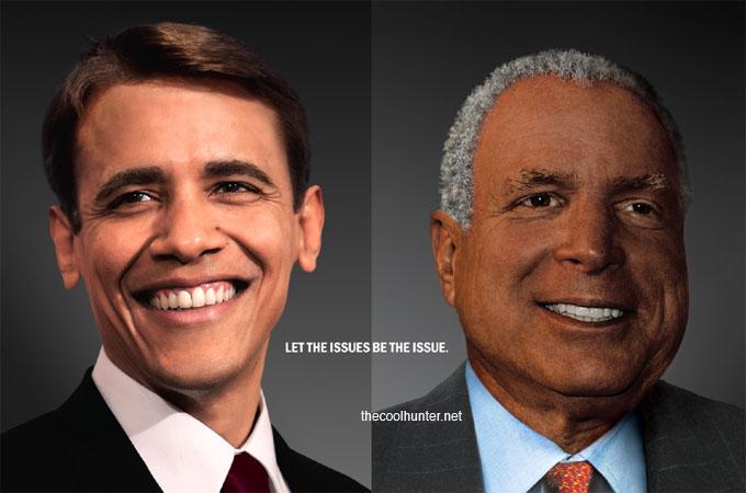 Obama était blanc McCain noir, pour voteriez vous